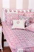 20s Cotton Cushion Cover In Graphic Block Print